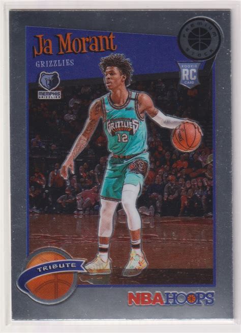 Yahoo オークション NBA JA MORANT ROOKIE CARD 2019 20 PANINI HOOP