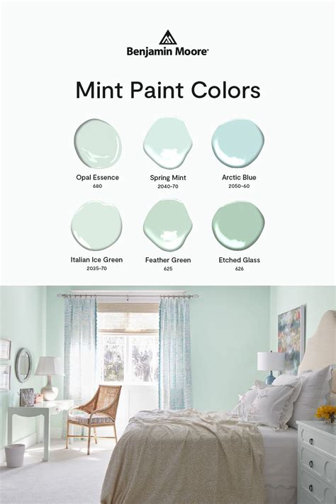 Popular Mint Paint Colors For Spring Ready Bedroom Decor