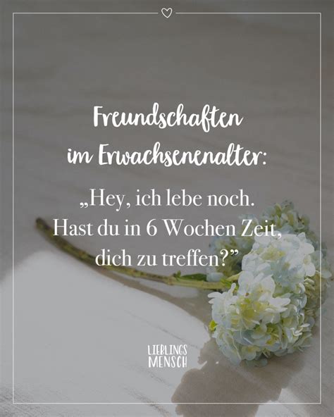 Freundschaften Im Erwachsenenalter Hey Ich Lebe Noch Hast Du In 6