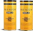 Café Saula grano Pack 2 botes de 500 gr Premium Ecológico 100