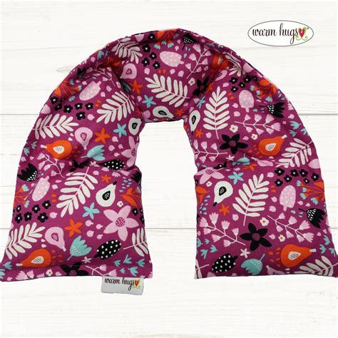 Warm Hugs Microwave Neck Heating Pad Wrap X Birthday Gift Corn Bags Hot Cold Therapy Spa