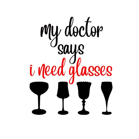 My Doctor Says I Need Glasses 11442298 Vector Art At Vecteezy