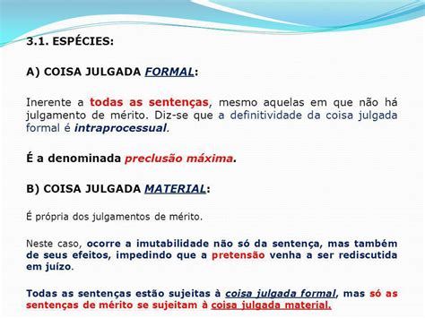 Coisa Julgada Material E Formal Novo Cpc V Rios Materiais