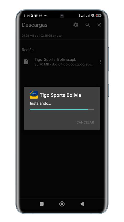 Actualiza y disfruta de la aplicación Tigo Sports Tigo BO