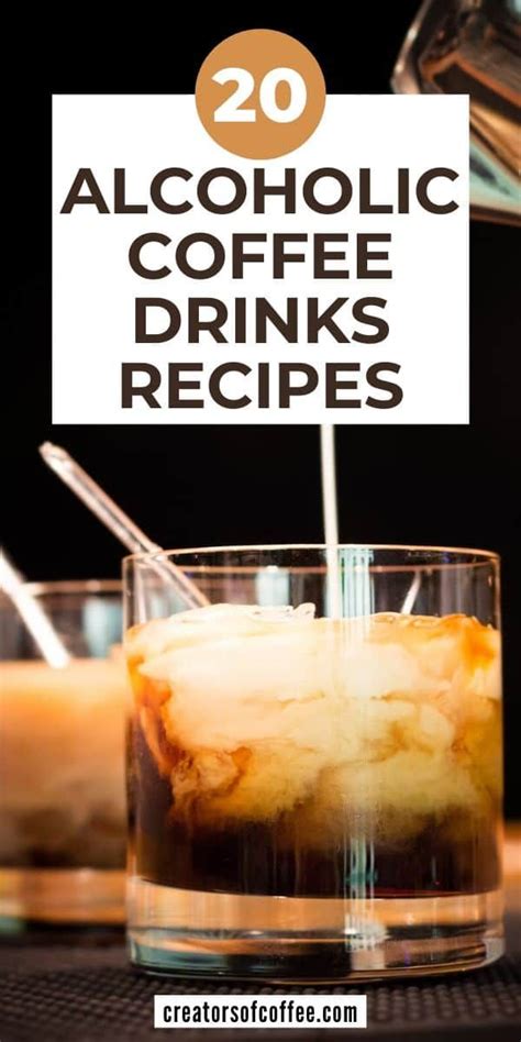 The Best Alcoholic Coffee Drinks Recipes To Make At Home | Coffee with ...