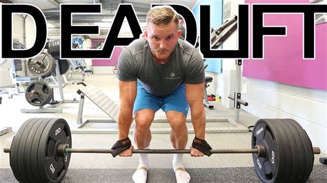 How To Perform A Perfect Deadlift Full Back Workout Youtube