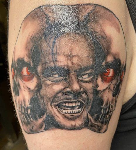 Jack Nicholson Tattoo By Maui Tattooooo Artist Andre Leone Mid