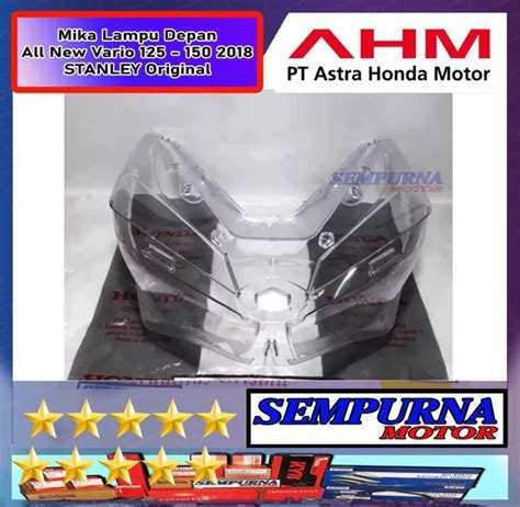 Jual Mika Lampu Depan All New Vario Atau Tahun Merek