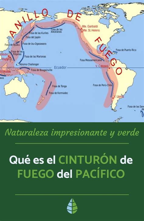 Cinturón De Fuego Del Pacífico Qué Es Y Mapa ¡descúbrelo Paginas