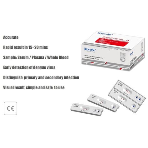 Jual Wondfo One Step Dengue Ns Test Cassette Wb S P Shopee Indonesia