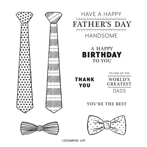 Minute To Make It Handsomely Suited Father S Day Card Stamping With