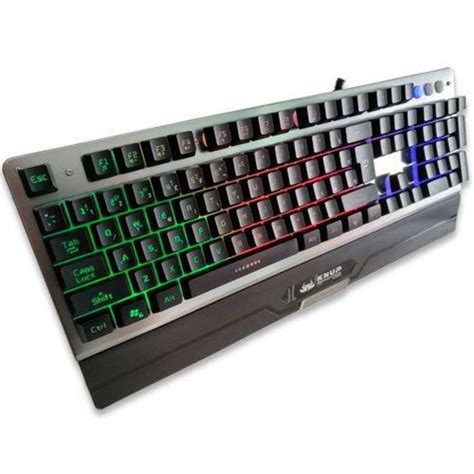 Teclado Gamer Semi Mec Nico Retroilumina O Kp Play