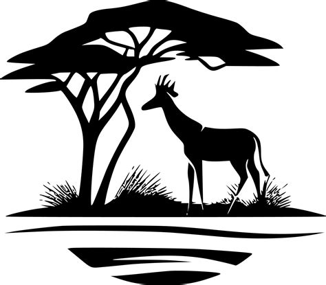 Safari - Black and White Isolated Icon - Vector illustration 23557979 Vector Art at Vecteezy