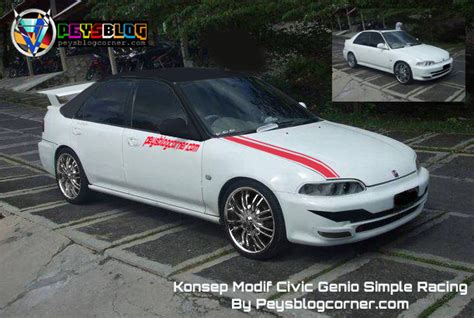 Civic Genio Modif Racing Maen Mobil