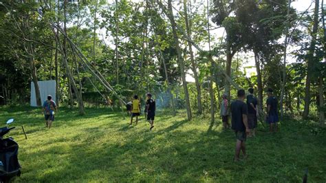 Gotong Royong Penanganan Pohon Sengon Tumbang Rt Kampung Kb Glondong