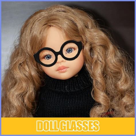 Mini Glasses For Dolls Lensless Doll Eyewear Doll Dress Up Props 20pcs Small Glasses Doll