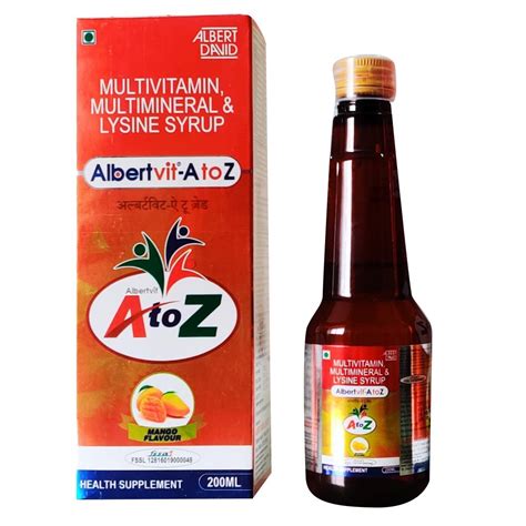 10 12 Year A To Z Multivitamin Multimineral Syrup For 53 OFF