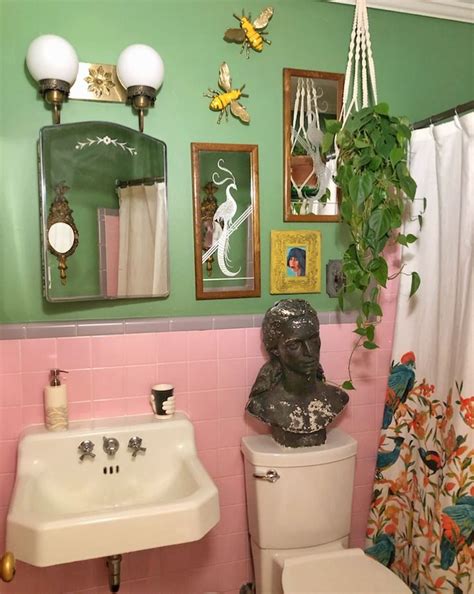 Maximalist Bathroom Eclectic Bathroom Retro Bathrooms Maximalist