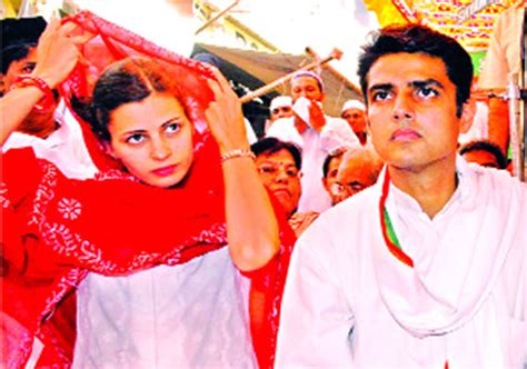 Politician Sachin Pilot And Wife Sara Pilot Sara Abdullah Love Story