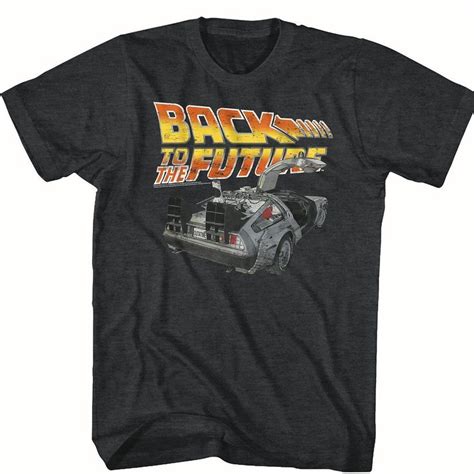 Back To The Future Auto Kurz Rmelig Heather Erwachsene T