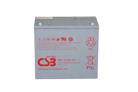 CSB XPL2700 SLA AGM Battery Battery Store Inc