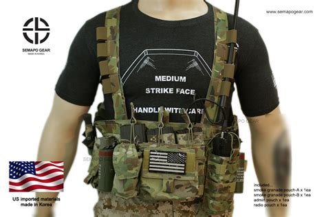 Semapo Gear Dg Chest Rig Is In Stock In Aor And Multicam Pouches