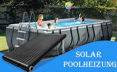 Aufun Er Sets Sonnenkollektor Pool Poolheizung Solar X X Cm