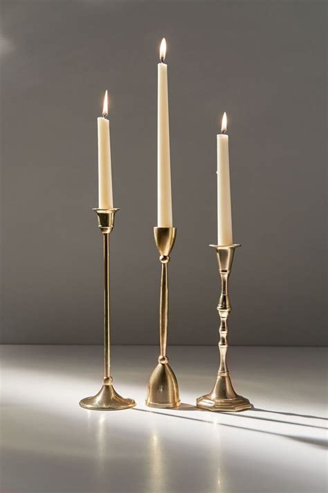 Olivia Antiqued Taper Candle Holder Urban Outfitters