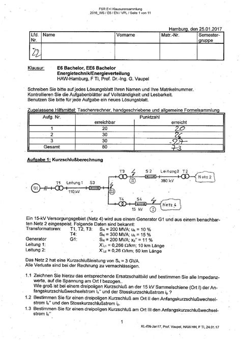 Klausur Winter 2015 2016 Fragen Und Antworten Energietechnik Studocu