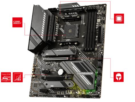 MSI MAG X570S TOMAHAWK MAX WIFI Gaming Motherboard ATX Supports AMD