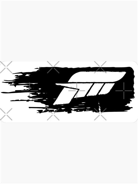 Forza Motorsport Logo Brushed Sticker For Sale By Cttdesign Redbubble