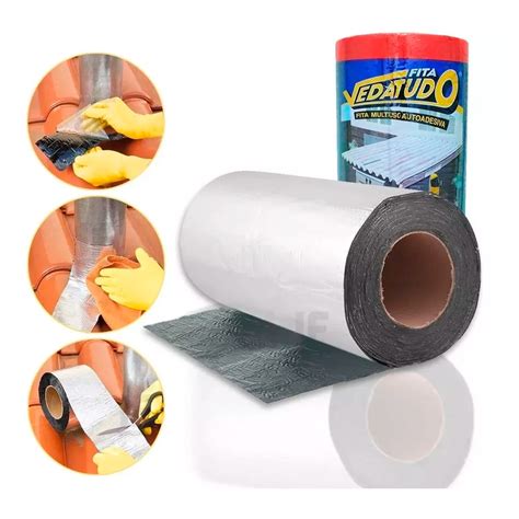 Manta Asfaltica Auto Adesiva Aluminizada Cm X M Shopee Brasil