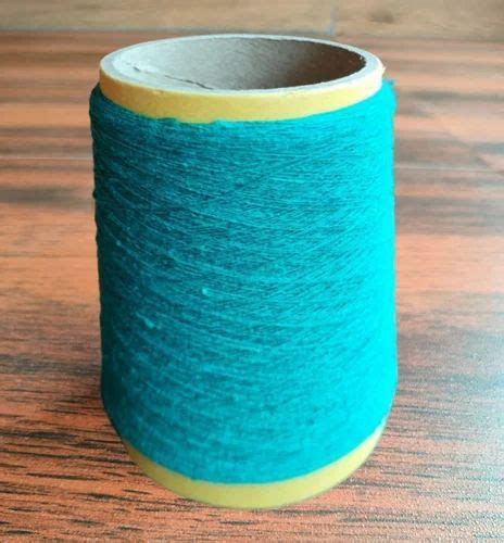 Open End Recycled Teal Green Cotton Yarn At Rs Kg Cotton Yarn In