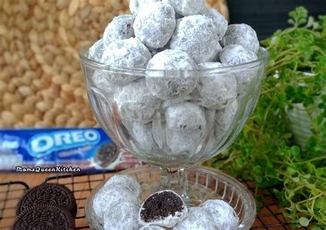 Resep Kue Putri Salju Oreo Pakai Wajan No Mixer Dan No Oven Oleh