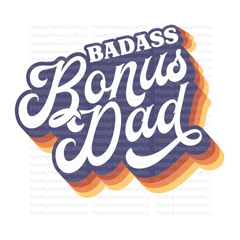 Badass Bonus Dad Retro Cheat Clear Waterslide™ Or Cheat Clear Sticke