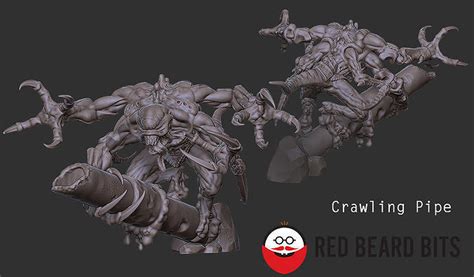 Xenoteras Ripper V2 3D Model 3D Printable CGTrader