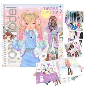 Köp TOPModel Dress Me Up Stickersbok Winter Wonder på babyland se