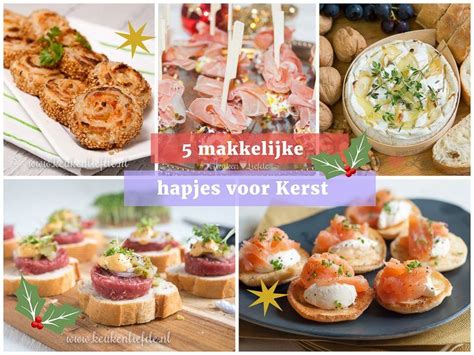 5 Makkelijke Hapjes Voor Kerst Hapjes Hapjes Voor Feestjes Recepten