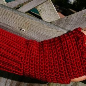 Fingerless Gloves Crochet Pattern PDF - Etsy