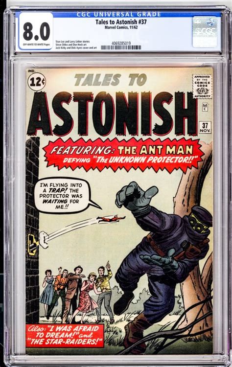 Tales To Astonish Cgc Graded Feat Ant Man Comic