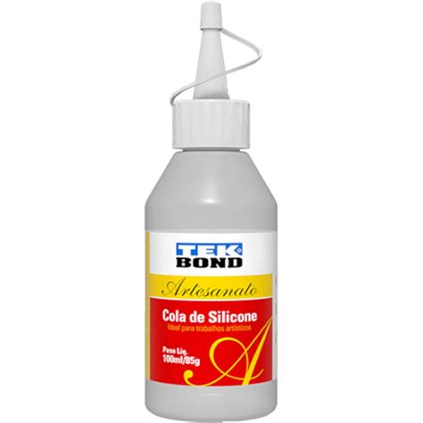 Cola De Silicone Para Artesanato G Ml Tekbond