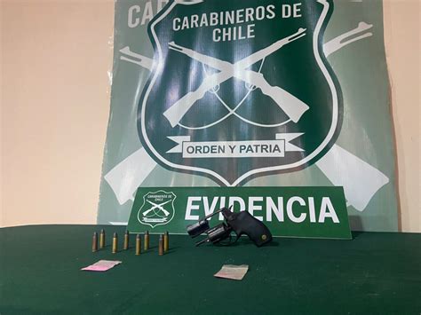 Control preventivo de Carabineros sorprendió a sujeto con ketamina y un