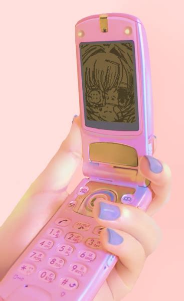 Pin By Marsyoongi On [ Hyuna ] Flip Phone Aesthetic Retro Phone Pink Aesthetic