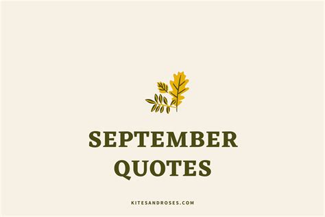 19+ September Quotes For Instagram [With Captions] - Kites and Roses