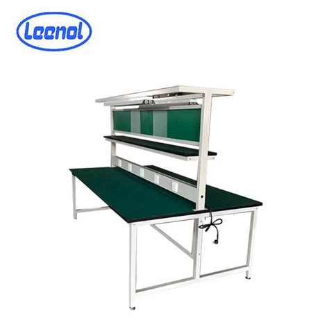 Leenol Custom Design Flow Rack Esd Lean Pipe Aluminum Pipe Working