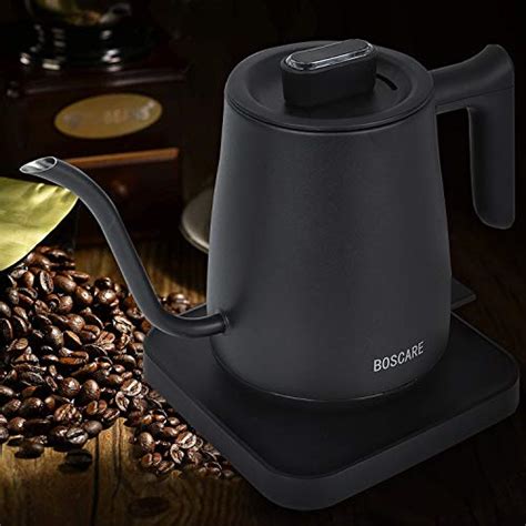 Boscare Electric Gooseneck Kettle Ultra Fast Boiling Hot Water Pot For Pour Over Coffee And Tea