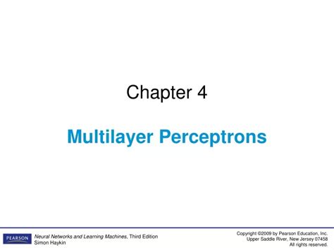 Ppt Chapter 4 Multilayer Perceptrons Powerpoint Presentation Free