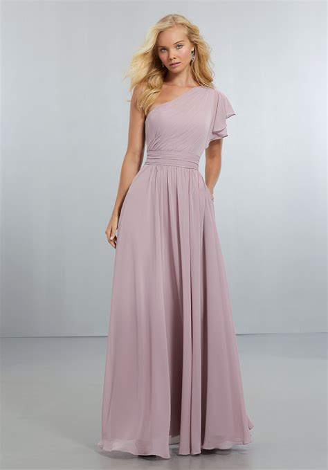 Bridesmaid Dresses By Mori Lee Style 21554 Chiffon Dress