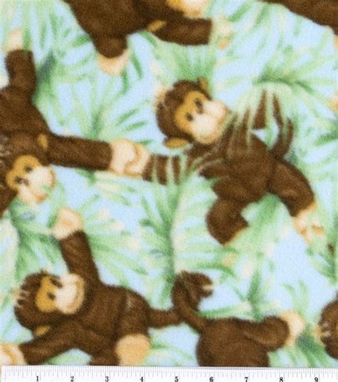 Jungle Babies Nursery Fleece Fabric Joann Nursery Fabric Baby