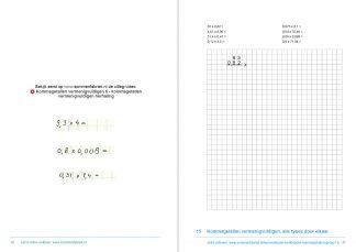 Leerwerkboek Kommagetallen Groep En